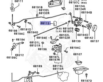 Mitsubishi - Galant - E13A - 1983 - SKHTG - G62B