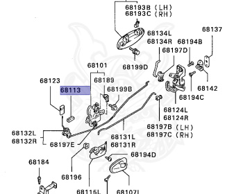 Mitsubishi - Mirage - CD7A - 1996 - SRHT - 4D65