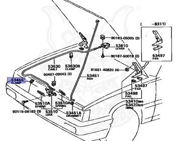 Toyota - Camry - SV11 - 1985 - VX TYPE - 4-DOOR - Manual - 2SELU