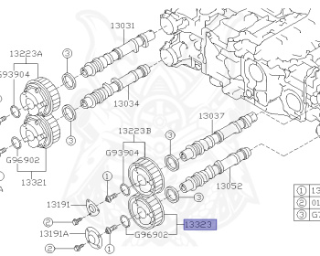Subaru - Legacy B4 - BM9 - Jan-2010 - Dec-2013 - 25GTEYE - Sedan - 4W - 5-speed automatic transmission - Right hand - BD5