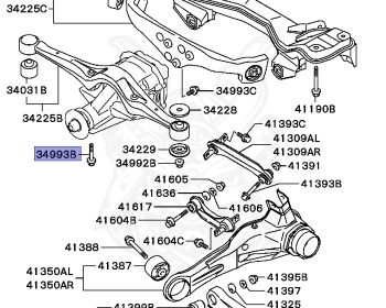 Mitsubishi - Lancer - CM2A - 2000 - PNXM2 - 4G15