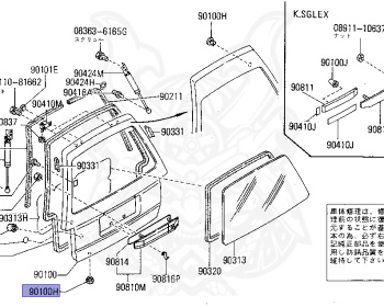 Nissan - Vanette - C22 - 1989 - GL TYPE - 2 WHEEL DRIVE(2WD) - MANUAL TRANSMISSION(MT) - A15S
