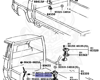 Toyota - LiteAce - KM50 - 1988 - DX TYPE - SUPER SINGLE JUST LOW - Manual - 4K