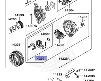 Mitsubishi - Lancer - CB6A - 1991 - PNPM - 6A10