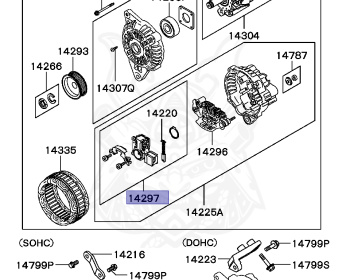 Mitsubishi - Galant - E54A - 1996 - TNXM - 6A12
