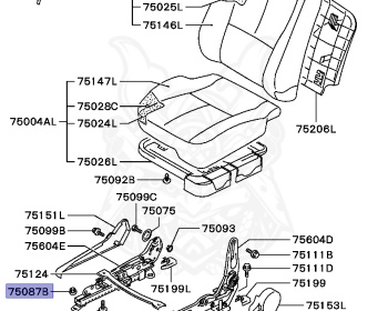 Mitsubishi - Galant - EA7A - 1999 - SRGC6 - 4G94