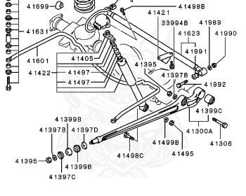 Mitsubishi - Pajero - V45W - 1993 - GRPM - 6G74