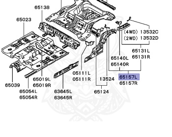 Mitsubishi - Mirage - CJ1A - 1999 - MRUE3 - 4G13