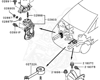 Mitsubishi - Colt - Z26A - 2002 - XSLH4 - 4G19