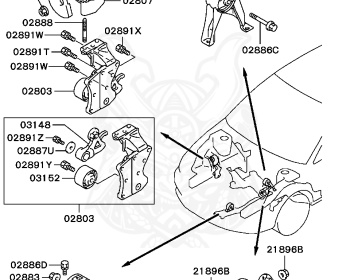 Mitsubishi - Lancer Evolution Wagon - CT9W - 2002 - LJGFZ - 4G63