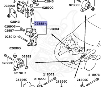 Mitsubishi - Mirage - CJ1A - 1995 - DNUE2 - 4G13