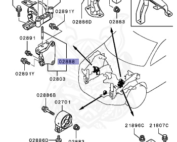 Mitsubishi - RVR - GA3W - 2011 - XTHH - 4B10