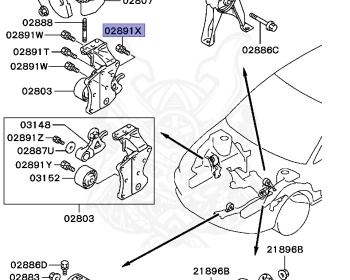 Mitsubishi - Lancer Evolution Wagon - CT9W - 2002 - LJGFZ - 4G63