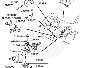 Mitsubishi - RVR - N23W - 1995 - ANUM - 4G63
