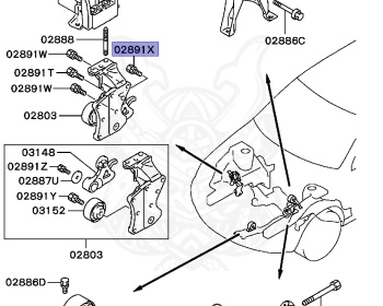 Mitsubishi - Airtrek - CU5W - 2001 - XRMYZ - 4G69