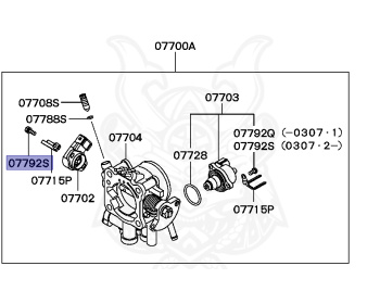Mitsubishi - Lancer Evolution VII - CT9A - 2006 - SYGFZ - 4G63