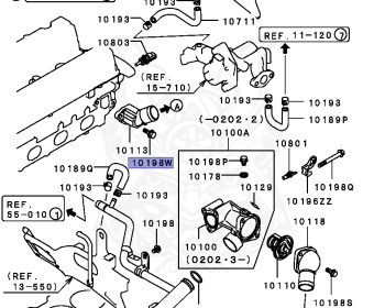 Mitsubishi - Galant - EA7A - 2000 - PRGC6 - 4G94