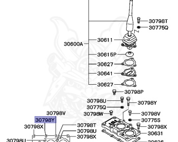 Mitsubishi - Pajero Evolution - V55W - 1997 - GNXH - 6G74