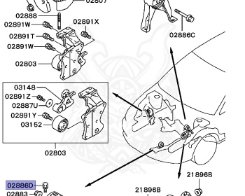 Mitsubishi - Lancer Evolution Wagon - CT9W - 2002 - LJGFZ - 4G63