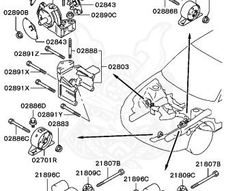 Mitsubishi - Mirage - CJ4A - 1996 - DRJH - 4G92