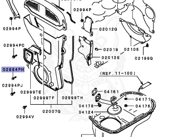 Mitsubishi - Mirage - C83A - 1989 - MNDM - 4G61