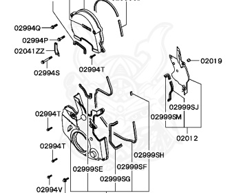 Mitsubishi - Airtrek - CU2W - 2005 - LRMEZ1 - 4G63