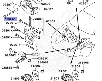 Mitsubishi - Galant - EC1A - 2005 - SRGC9 - 4G93
