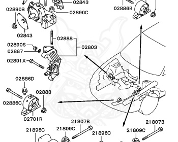 Mitsubishi - Mirage - CJ2A - 1996 - DNHM - 4G15