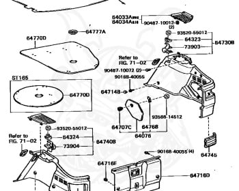 Toyota - Celica - ST162 - 1987 - GT TYPE - LIFTBACK - Manual - 3SGELU