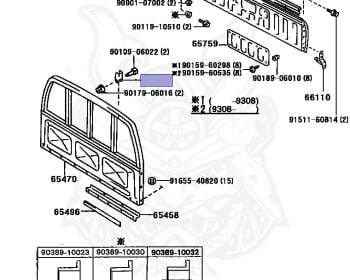 Toyota - Hilux - LN106 - 1991 - SR TYPE - DOUBLE CAB - Manual - 3L