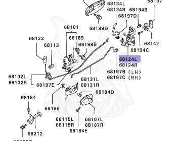 Mitsubishi - Libero - CD8W - 1992 - LRHT - 4D68