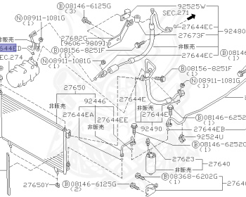Nissan - Cima - FGY33 - 1996 - 41TR - SEDAN(S) - AUTOMATIC TRANSMISSION(AT) - 2-link IRS suspension (2WD.IRS) - VH41DE