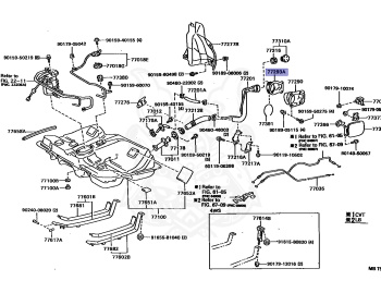 Toyota - Celica - ST183C - 1990 - CONVERTIBLE TYPE - CONTINUOUSLY VARIABLE TRANSMISSION - Automatic - 3SGE