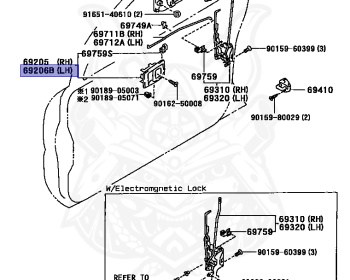 Toyota - Corolla - EE98V - 1987 - GL TYPE - V(MODEL MARK) - Manual - 3E