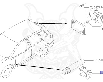 Nissan - Wingroad - Y11 - 1999 - B/DX Grade - VAN(V) - 2 WHEEL DRIVE(2WD) - MANUAL TRANSMISSION(MT) - QG13DE