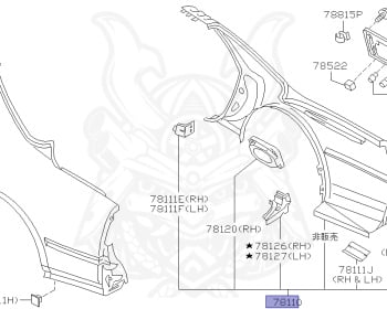 Nissan - Skyline - R34 25GT - ENR34 - 2000 - 25GT - 4 DOOR SEDAN(4S) - AUTOMATIC-FLOOR SHIFT(AT.F4) - High cast, 2-link (IRS.2WD) - RB25DE