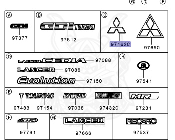 Mitsubishi - Lancer Wagon - CS5W - 2000 - LTDC3 - 4G93