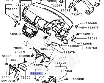Mitsubishi - Galant Fortis Sport Back - CX4A - 2010 - LTMH - 4B11