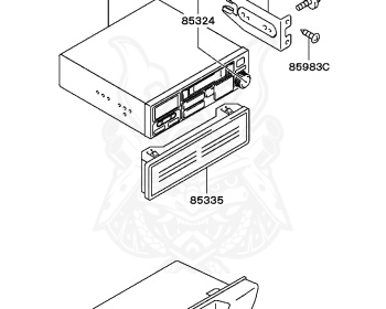 Mitsubishi - Dion - CR9W - 2000 - LEJC - 4G63