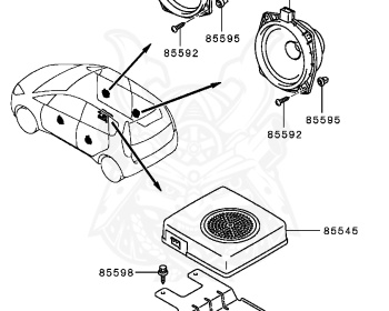 Mitsubishi - Colt - Z25A - 2004 - XSLH7 - 4G19