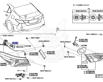 Toyota - Camry - AXVH75 - 2023 - X TYPE/X E-FOUR TYPE - 4-DOOR - Variator - A25AFXS