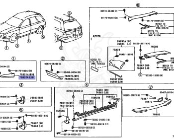 Toyota - Caldina GT-T - ST215W - 1997 - GT-T TYPE - WAGON - Automatic - 3SGTE
