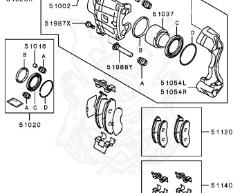 Mitsubishi - Airtrek - CU2W - 2005 - LYXFZ2 - 4G63
