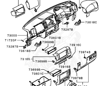 Mitsubishi - Minicab Truck - U62T - 1998 - HKDA - 3G83