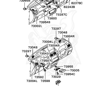 Mitsubishi - Pajero Mini - H58A - 2001 - MRPF - 4A30