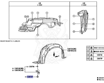 Toyota - Vitz - NSP130 - 2010 - U TYPE - 5-DOOR - Variator - 1NRFE
