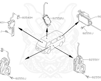 Nissan - Caravan Coach - E24 - 1992 - GT TYPE - HARDTOP(K) - 2 WHEEL DRIVE(2WD) - AUTOMATIC TRANSMISSION(AT) - VG30E