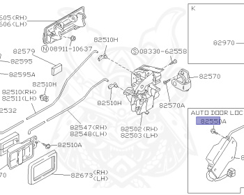 Nissan - Bluebird - U11 - 1987 - Maxima LE - SEDAN(S) - 5 SPEED MANUAL TRANS(F5) - VG20E