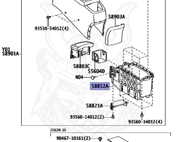 Toyota - Wish - ZGE20G - 2013 - 1.8G TYPE - Variator - 2ZRFAE