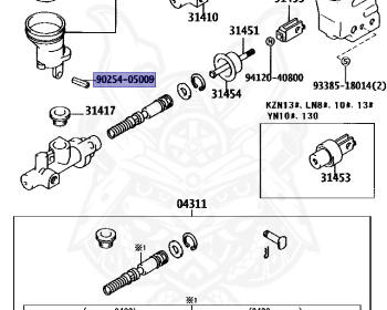 Toyota - Hilux - LN107 - 1991 - SR TYPE - DOUBLE CAB - Manual - 3L